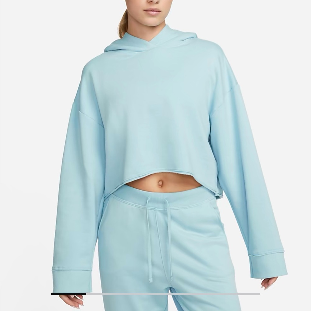 Brand new with tags Nike fleece cropped hoodie!